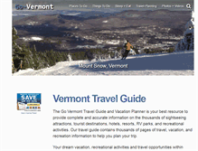 Tablet Screenshot of go-vermont.com